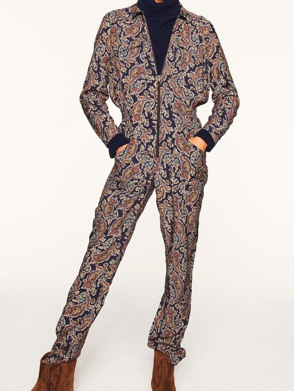 Ba&Sh Pitt Paisley Jumpsuit - (SZ 0)